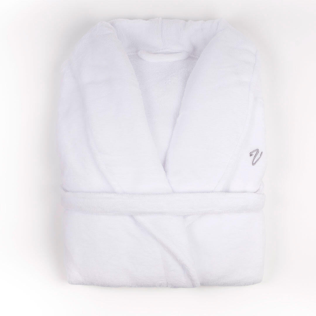 Albornoz de hombre para ducha , spa , piscina 100% algodón extra suave
