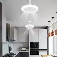 Ventilador de techo LED multifuncional con control remoto