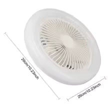 Ventilador de techo LED multifuncional con control remoto